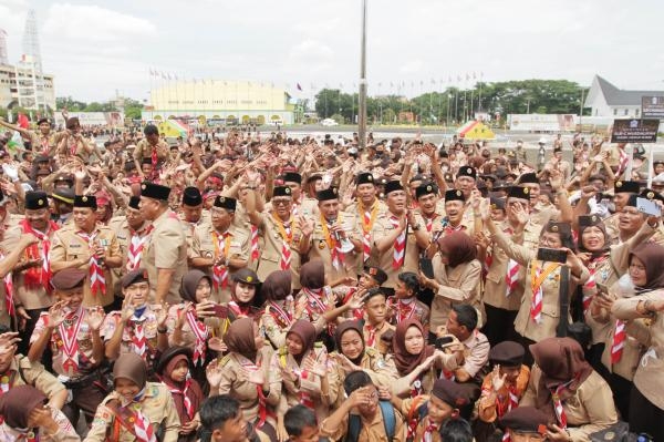 Hari Pramuka ke-61 Edy Rahmayadi: Bumi Perkemahan Sibolangit Harus Kembali ke Pramuka